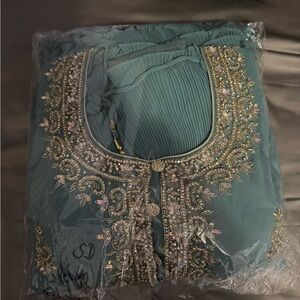 Teal sharara brand new size 40
